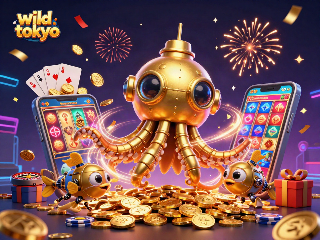 Experience thrilling games at Wild Tokyo with vibrant visuals and exciting casino elements.